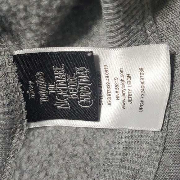 Disney's Nightmare Before Christmas Grey Sweater - Small - Picture 2 of 5